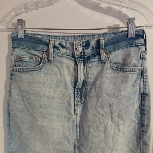 GAP Women;s Lightweight Maxi Denim Skirt - Picture 3 of 8